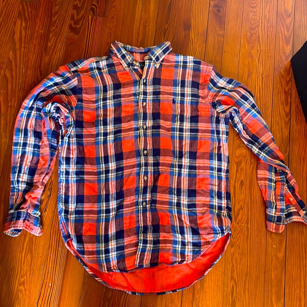 Mens Ralph Lauren Polo Flannel Classic Fit